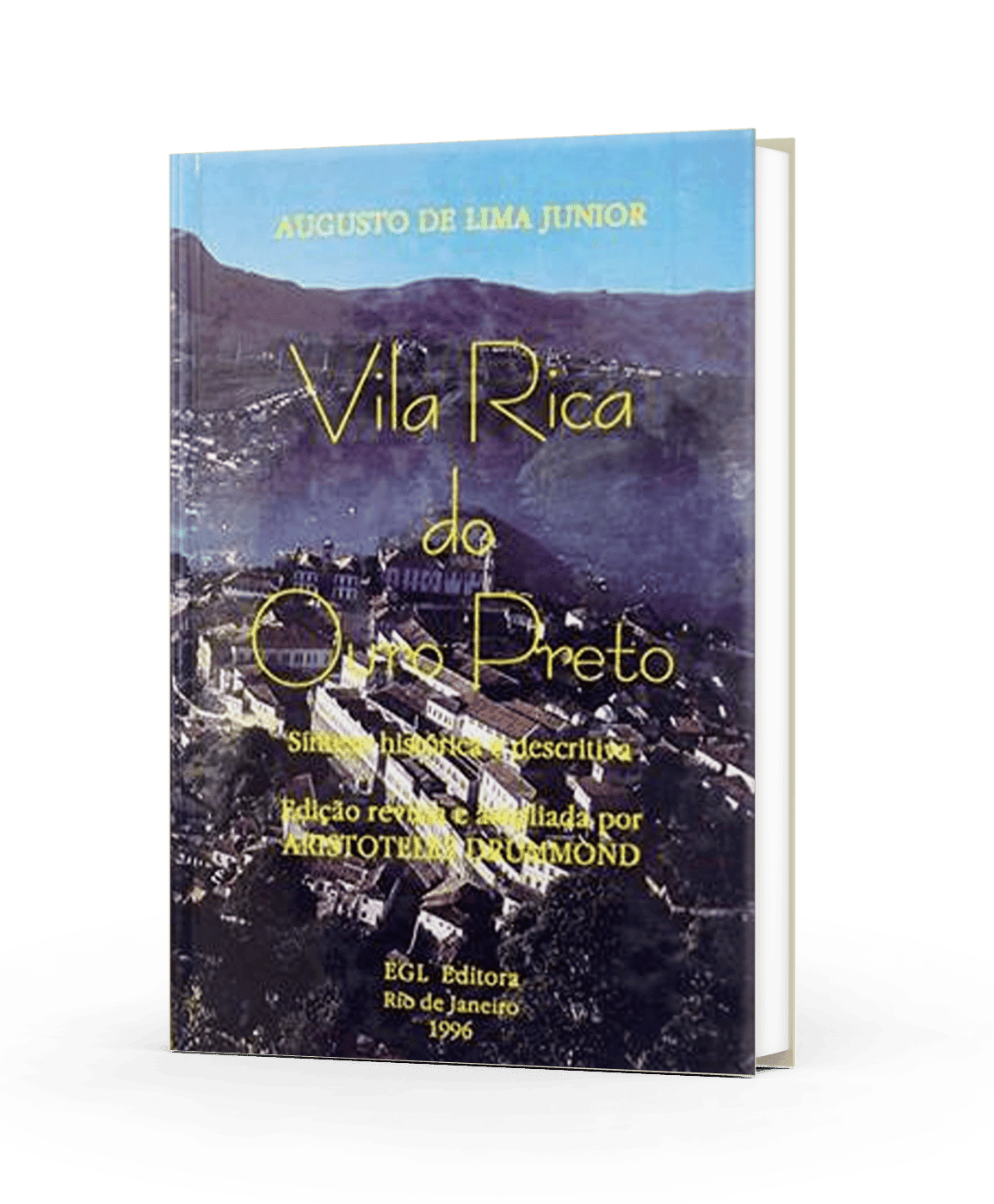 Capa do livro Vila Rica do Ouro Preto