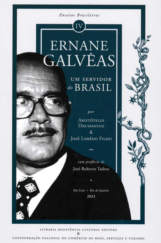 Capa do livro Ernane Galvêas
